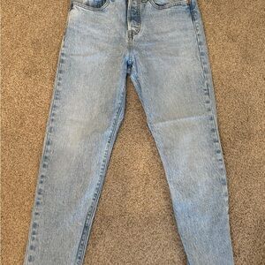 Levi's Light Blue Straight Leg Jeans